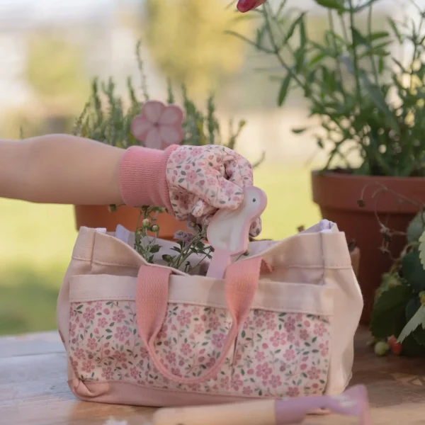Little Dutch Garden vrtni set – dječji set za vrtlarenje s alatom i torbom Fairy Garden