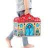 Hape – prijenosni drveni vlak s kolodvorom | 3+
