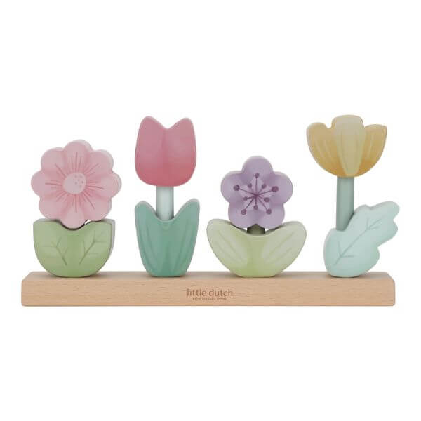 Montessori igračka za slaganje – Fairy Garden Flowers