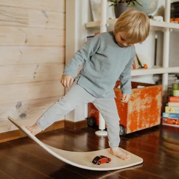 Montessori drvena daska za balansiranje za djecu