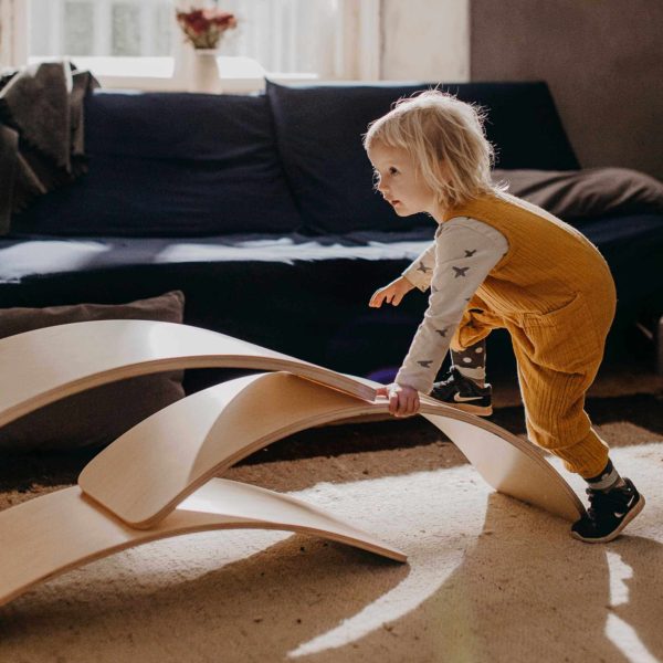 Montessori drvena daska za balansiranje za djecu