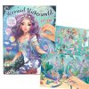 OP MODEL Mermaid bojanka s naljepnicama – podvodni svijet sirena