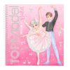 TOP MODEL Dress Me Up Ballet bojanka s 11 listova naljepnica